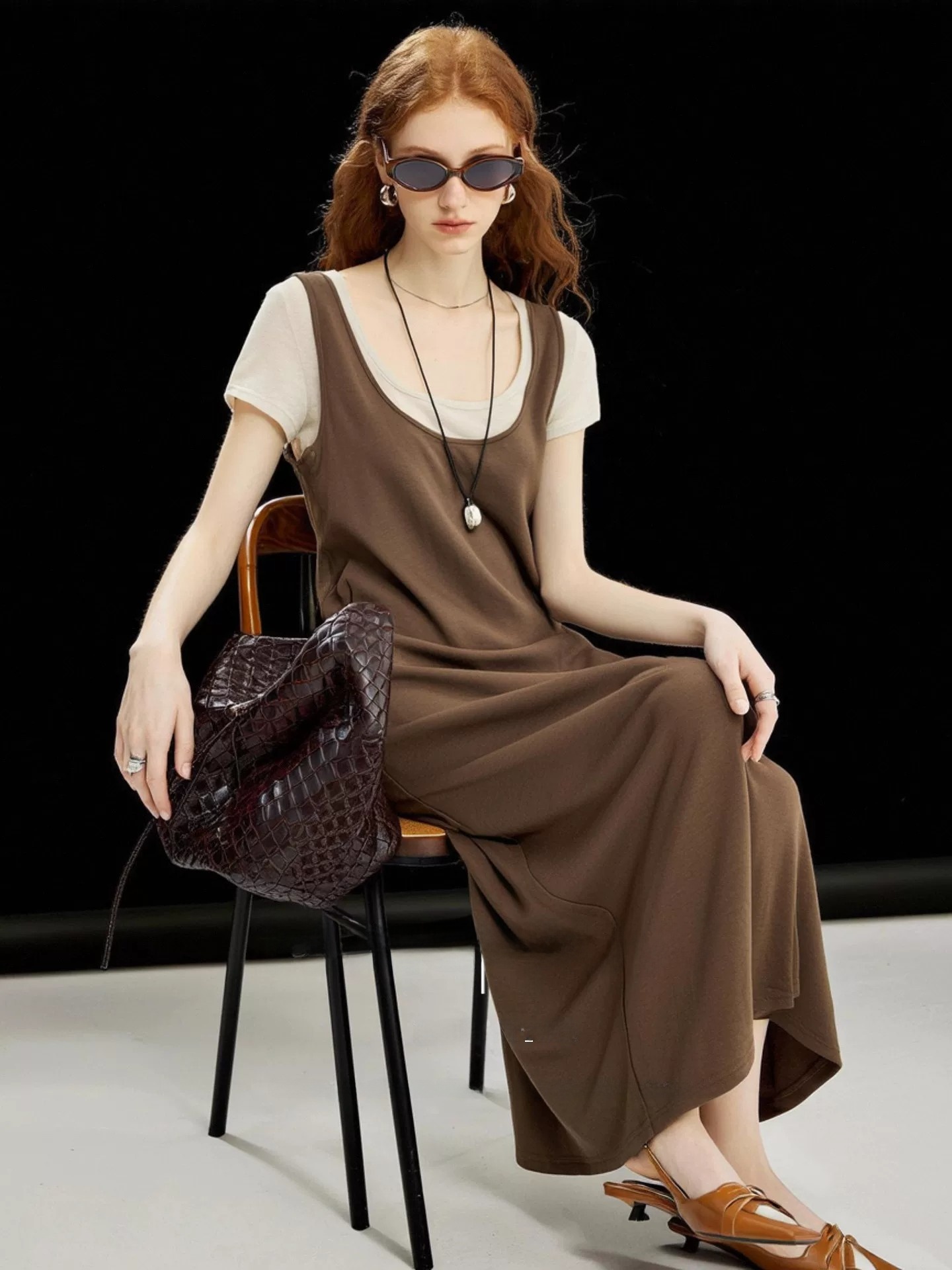 Casual Loose Linen Shirt Dress - HUAAPPUW Summer New Linen Silk T-Shirt