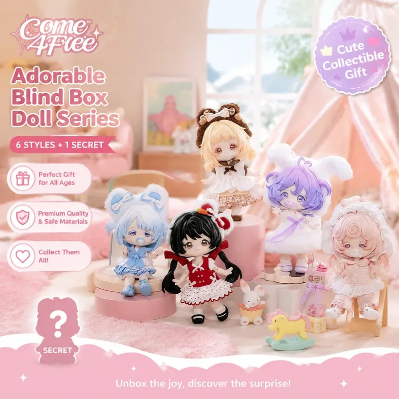 Come4free Blind Box Series Bjd - огляд і ціна Dresses