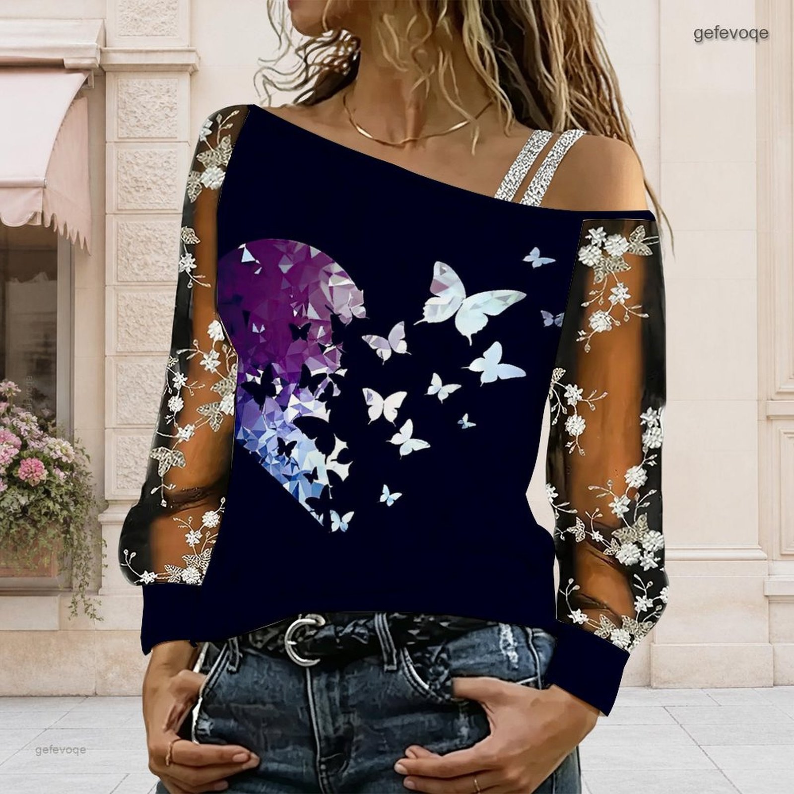 Women Off Shoulder Blouse Asym - огляд і ціна Blouses