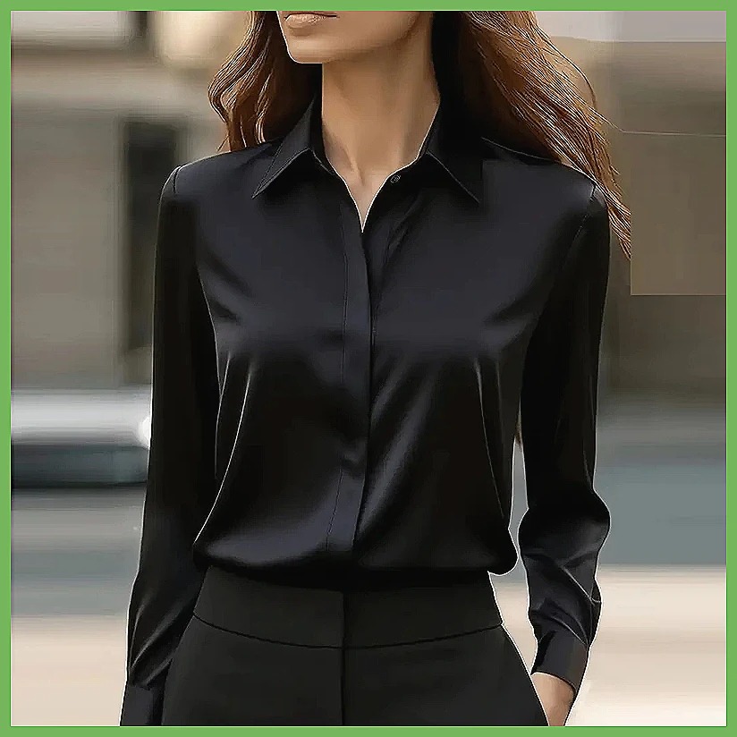 New Women's Office Blouse Long - огляд і ціна Blouses