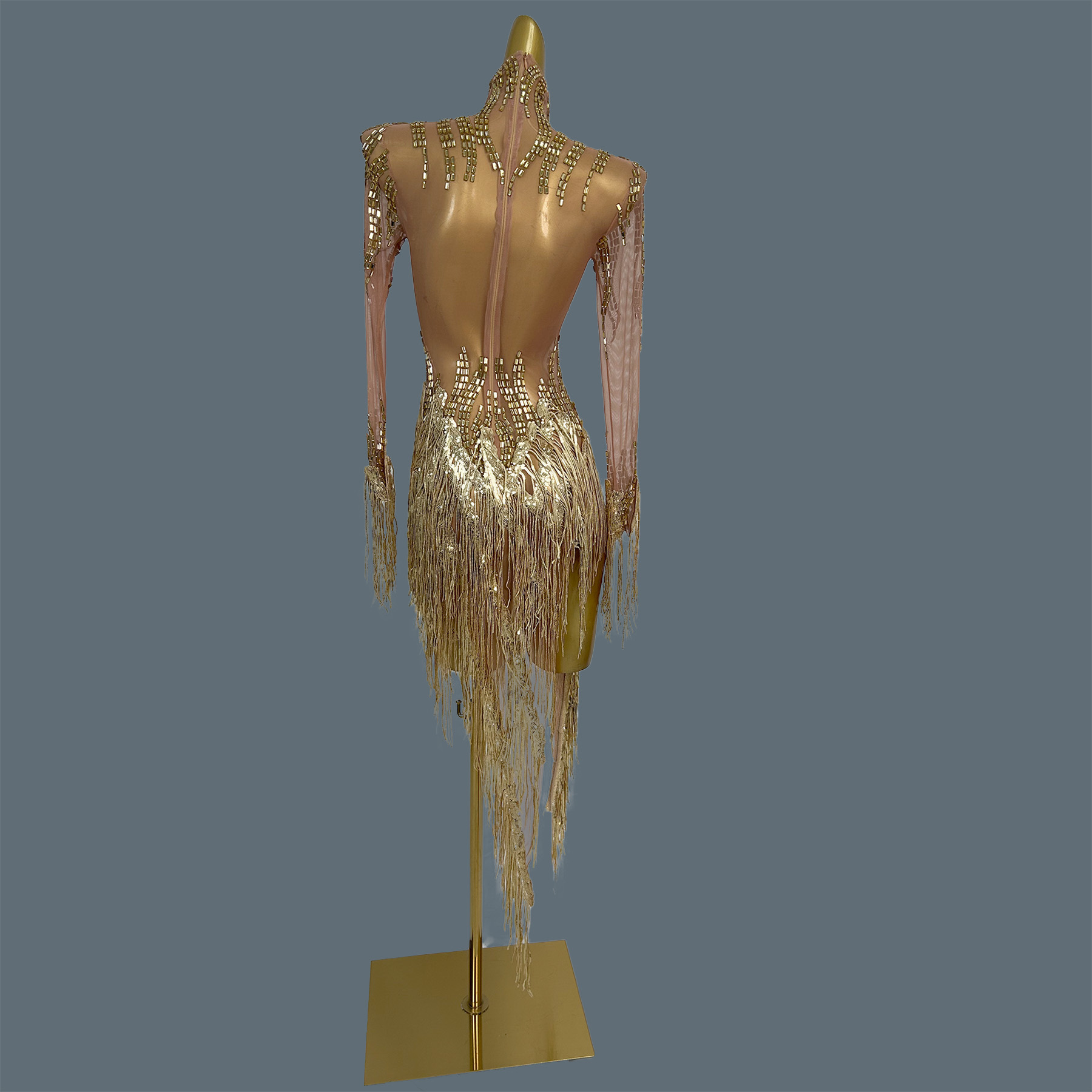 Party Stage Show Sparkly Rhine - огляд і ціна Sparkly Rhinestone Club Party Dress