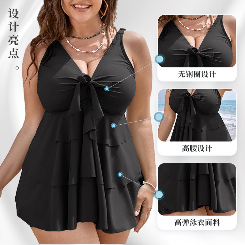 Woman Tankini Swimsuit Sleevel - огляд і ціна Skirts