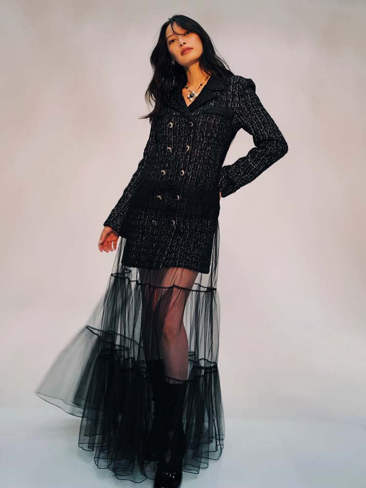 VC Women’s Tweed Blazer Dress  - огляд і ціна Tweed Two Piece Blazer Dress