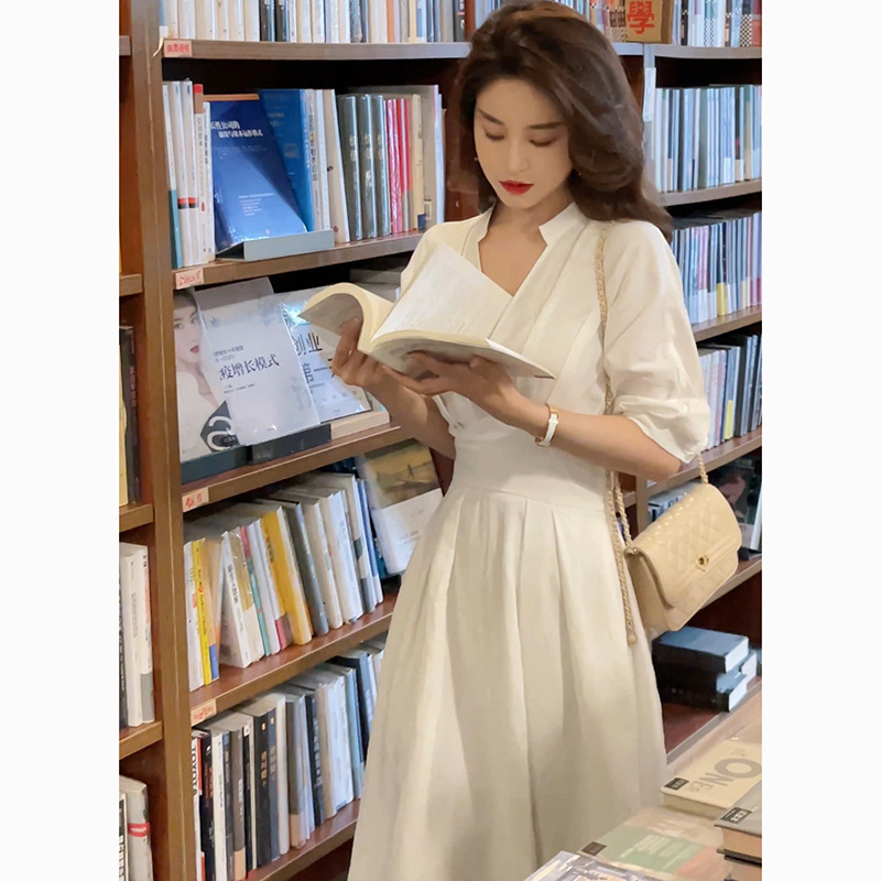 2024 Chic Unique High-End Desi - огляд і ціна Casual Loose Linen Shirt Dress