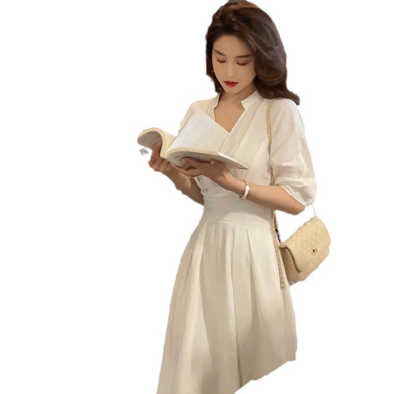 2024 Chic Unique High-End Desi - огляд і ціна Casual Loose Linen Shirt Dress