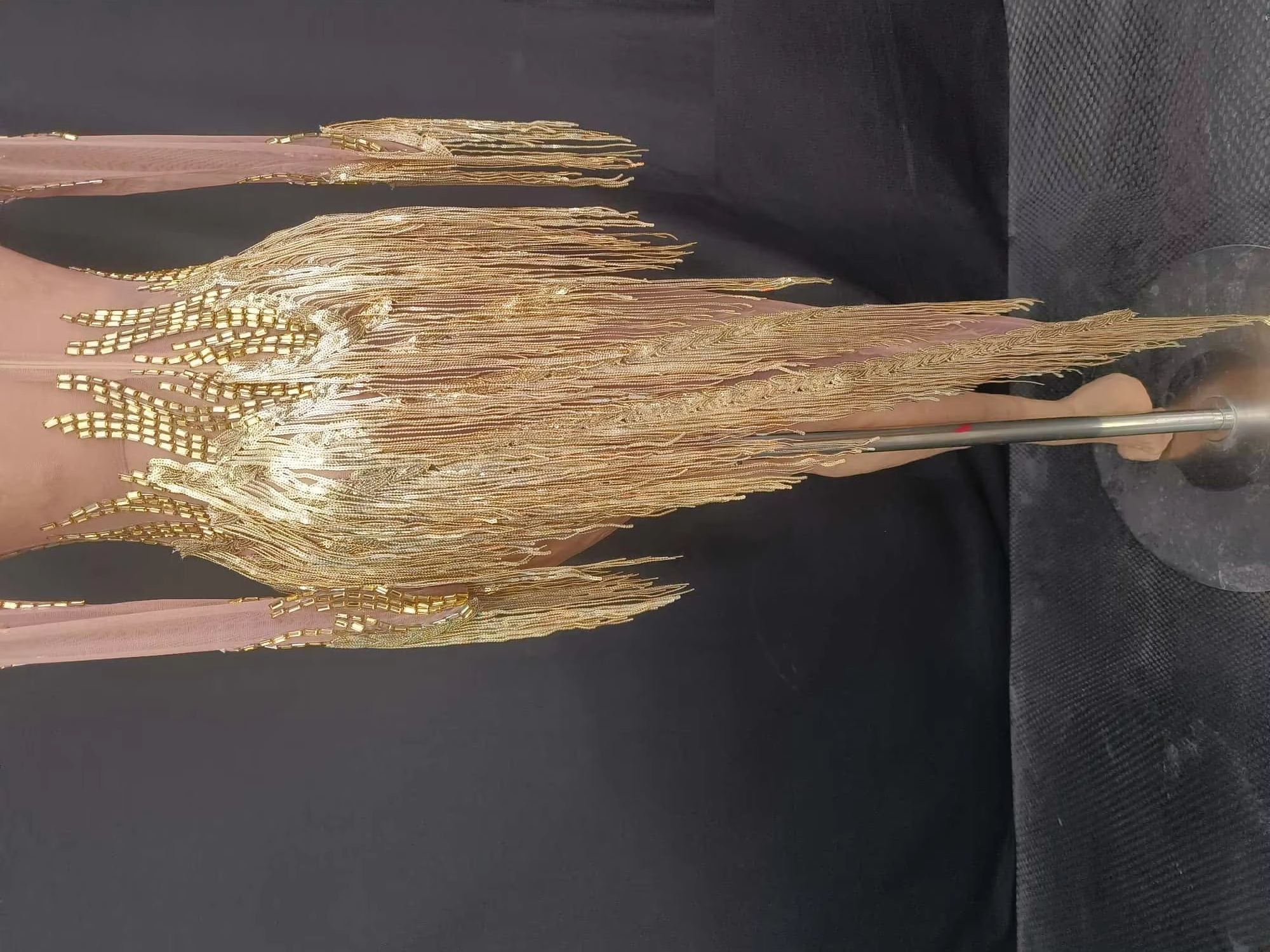 Sparkly Rhinestone Tassel Shor - огляд і ціна Sparkly Rhinestone Club Party Dress